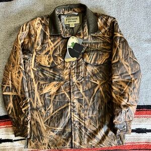Filson x Mossy Oak Insulated Jac Shirt | Shadow Grass Camo | MSRP $295